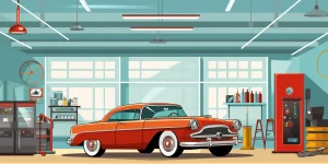 Reklama serwisu samochodowego